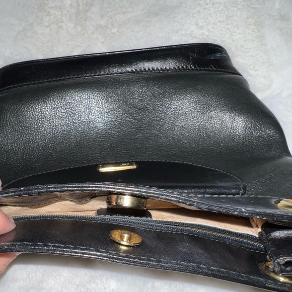 Vintage HCL Germany Leather Shoulder Bag - Picture 9 of 16